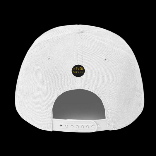 Never Give Up Snapback Hat - Andy Ashton Fitness